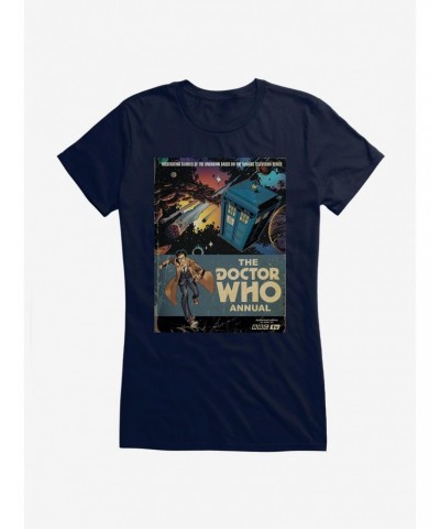 Doctor Who Annual Tenth Doctor Girls T-Shirt $8.72 T-Shirts