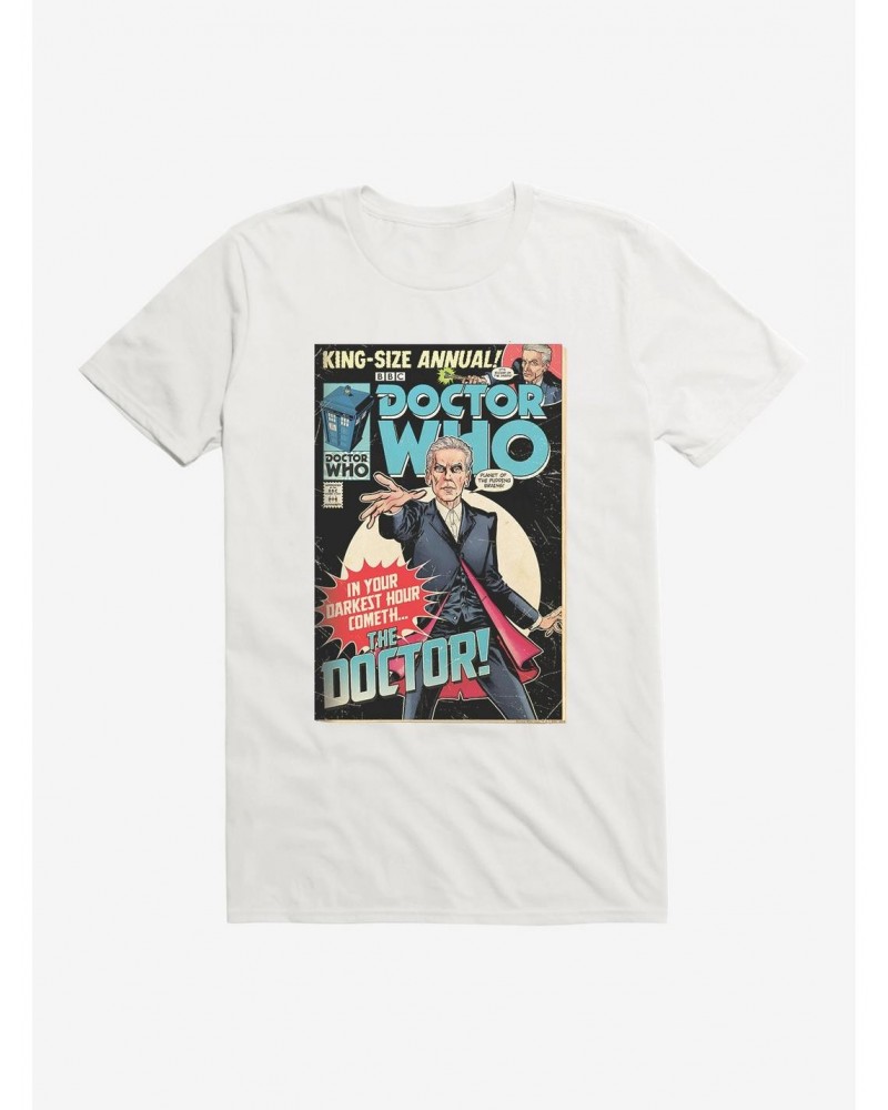 Doctor Who Twelfth Doctor Darkest Hour Comic T-Shirt $9.80 T-Shirts