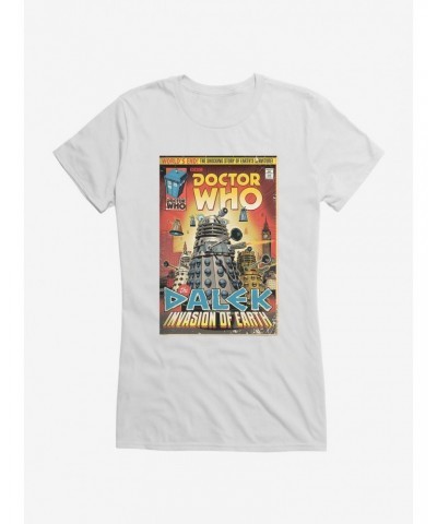 Doctor Who Invastion Of Earth Girls T-Shirt $8.22 T-Shirts