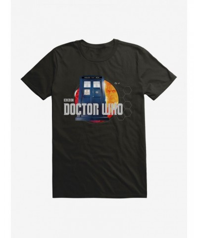 Doctor Who TARDIS Title Card T-Shirt $7.17 T-Shirts