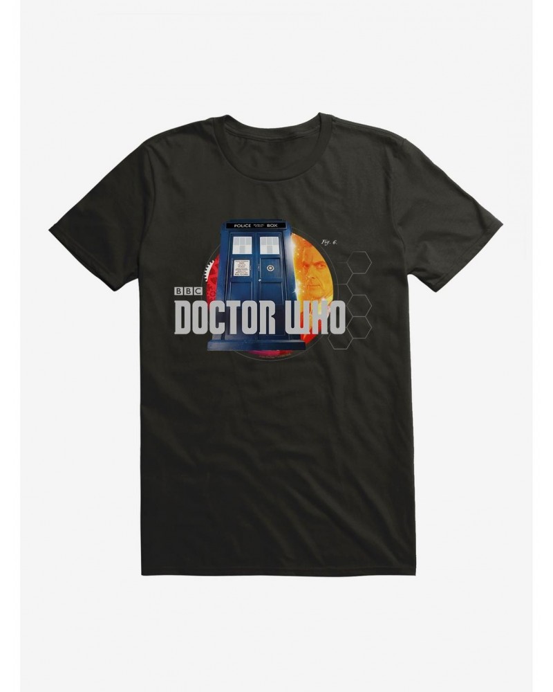 Doctor Who TARDIS Title Card T-Shirt $7.17 T-Shirts