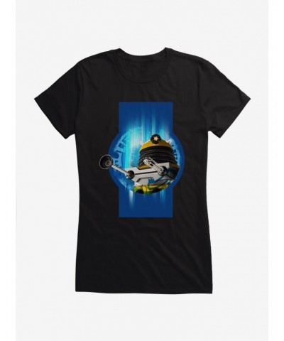 Doctor Who Dalek In Space Frame Girls T-Shirt $10.46 T-Shirts