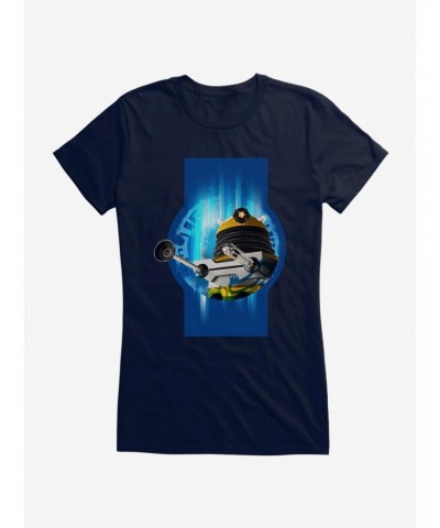 Doctor Who Dalek In Space Frame Girls T-Shirt $10.46 T-Shirts