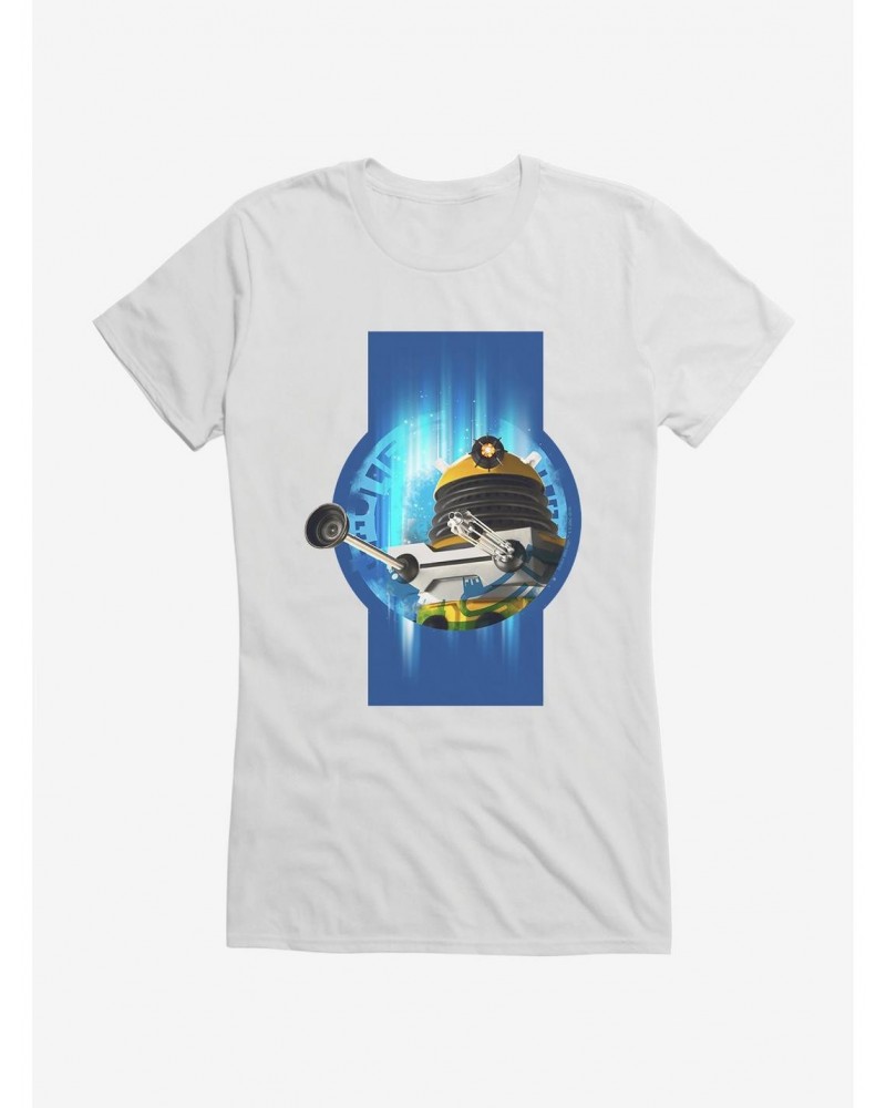 Doctor Who Dalek In Space Frame Girls T-Shirt $10.46 T-Shirts