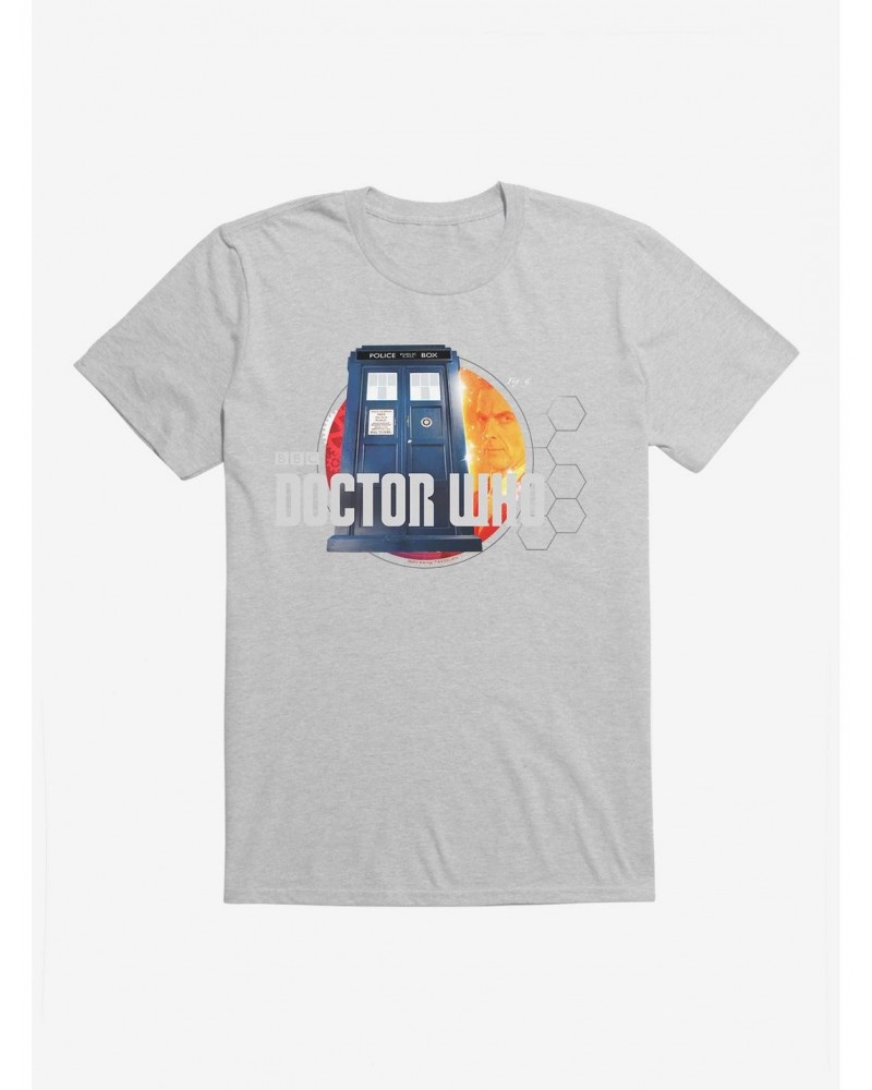 Doctor Who TARDIS Title Card T-Shirt $7.17 T-Shirts