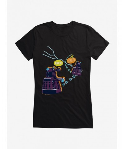 Doctor Who Dalek Exterminate Video Game Girls T-Shirt $7.97 T-Shirts