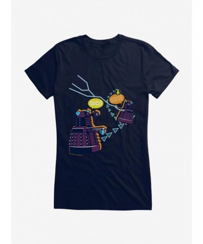 Doctor Who Dalek Exterminate Video Game Girls T-Shirt $7.97 T-Shirts