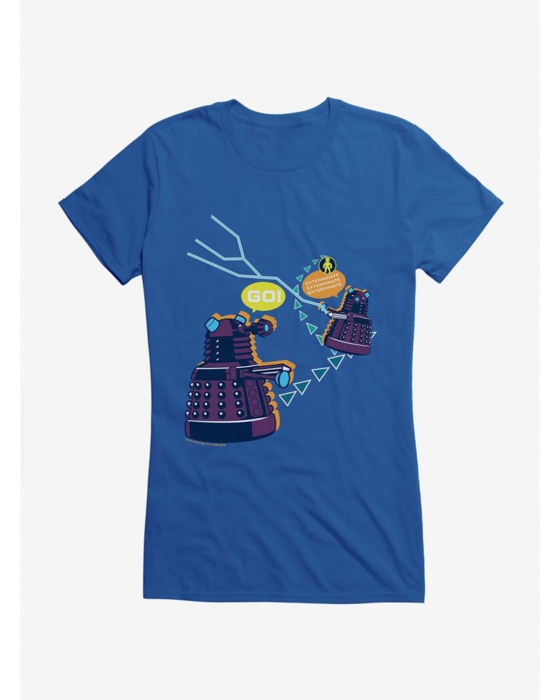 Doctor Who Dalek Exterminate Video Game Girls T-Shirt $7.97 T-Shirts