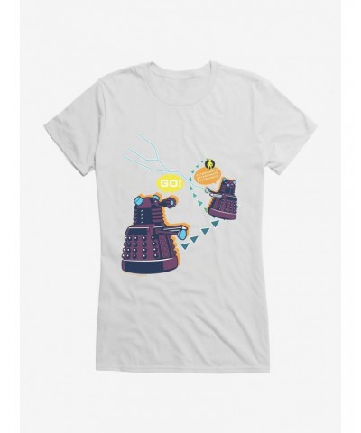 Doctor Who Dalek Exterminate Video Game Girls T-Shirt $7.97 T-Shirts