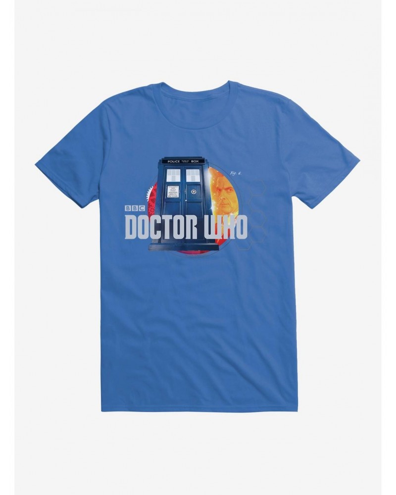 Doctor Who TARDIS Title Card T-Shirt $7.17 T-Shirts