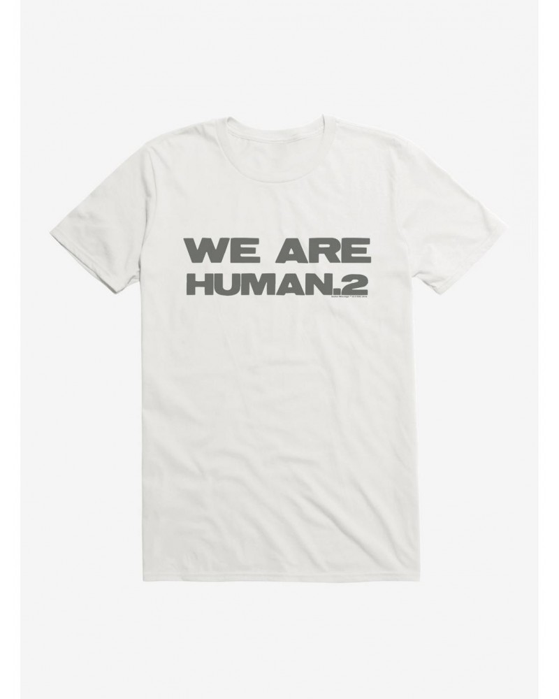 Doctor Who Cybermen We Are Human T-Shirt $11.71 T-Shirts