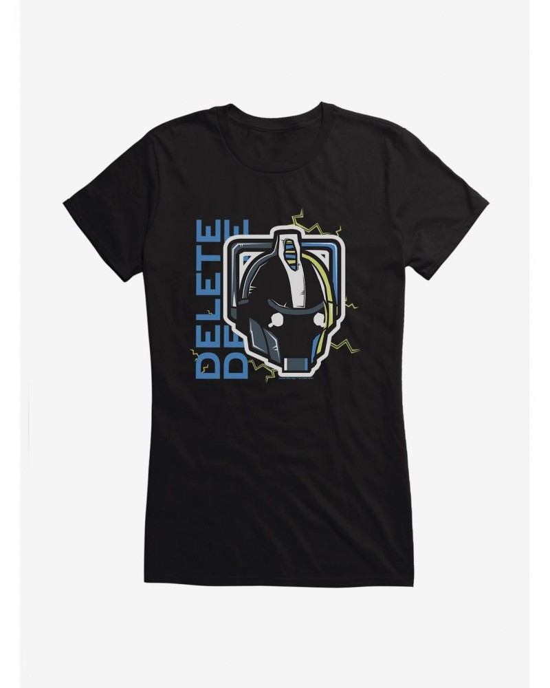 Doctor Who Cybermen Delete Girls T-Shirt $9.21 T-Shirts