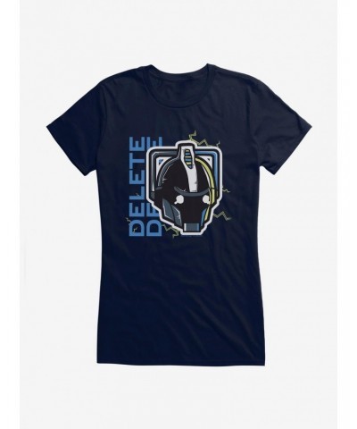 Doctor Who Cybermen Delete Girls T-Shirt $9.21 T-Shirts