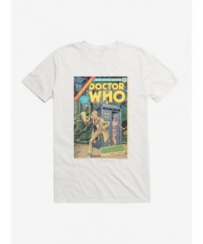 Doctor Who Fifth Doctor And Tegan Comic T-Shirt $9.08 T-Shirts