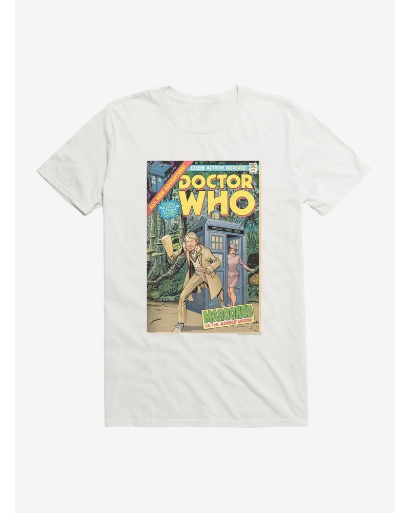 Doctor Who Fifth Doctor And Tegan Comic T-Shirt $9.08 T-Shirts