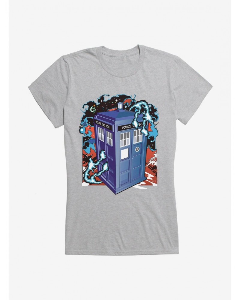 Doctor Who TARDIS Ready For Transport Girls T-Shirt $11.95 T-Shirts