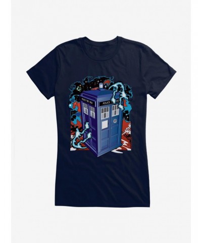 Doctor Who TARDIS Ready For Transport Girls T-Shirt $11.95 T-Shirts