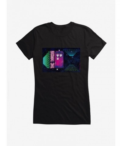 Doctor Who TARDIS Galaxy Specs Girls T-Shirt $11.70 T-Shirts