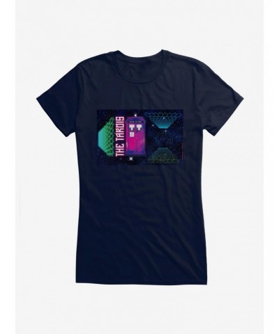 Doctor Who TARDIS Galaxy Specs Girls T-Shirt $11.70 T-Shirts