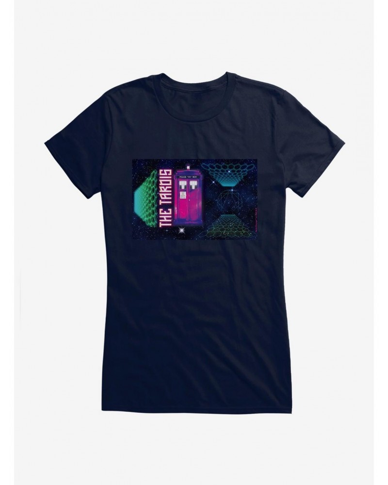 Doctor Who TARDIS Galaxy Specs Girls T-Shirt $11.70 T-Shirts