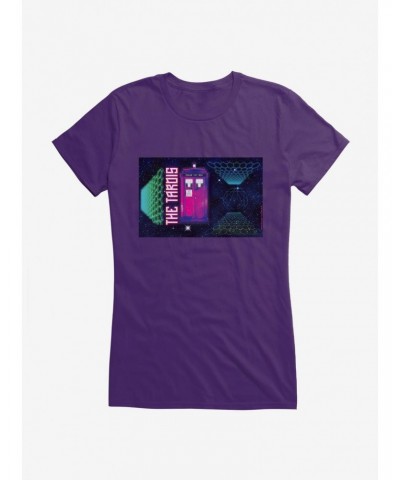 Doctor Who TARDIS Galaxy Specs Girls T-Shirt $11.70 T-Shirts