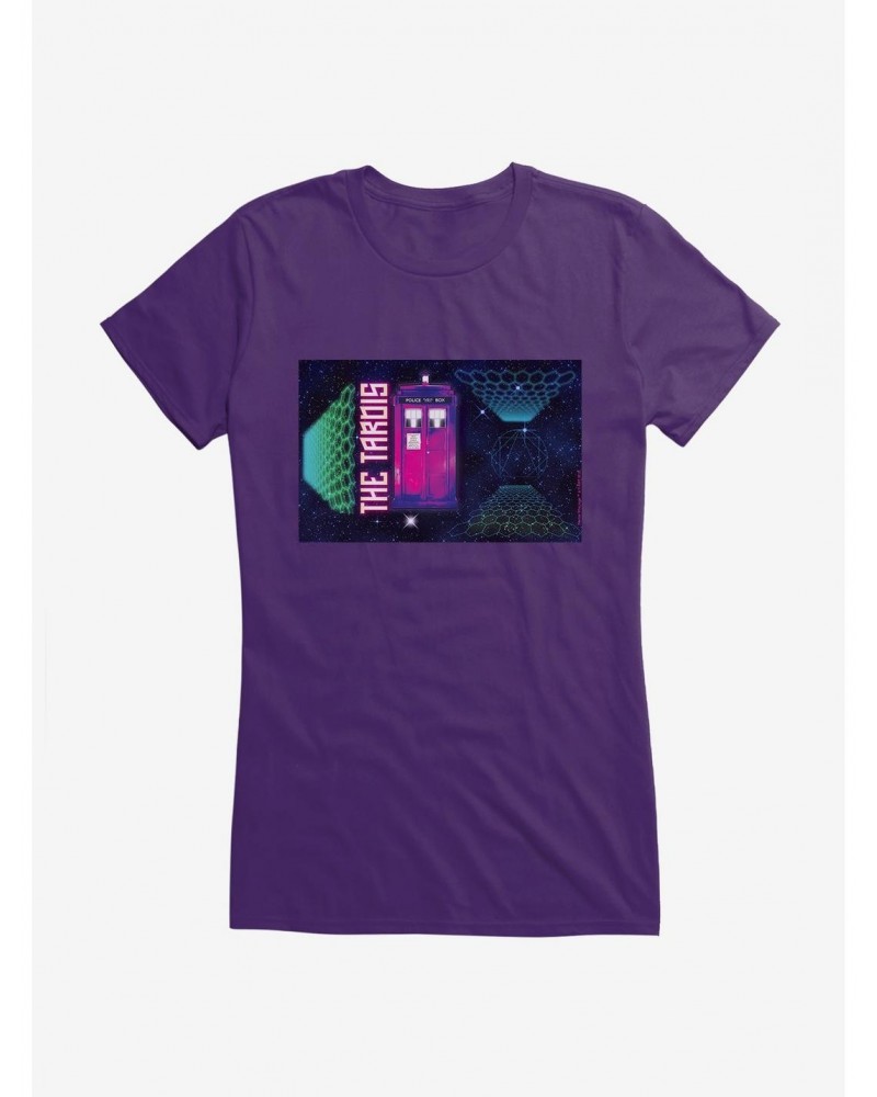 Doctor Who TARDIS Galaxy Specs Girls T-Shirt $11.70 T-Shirts