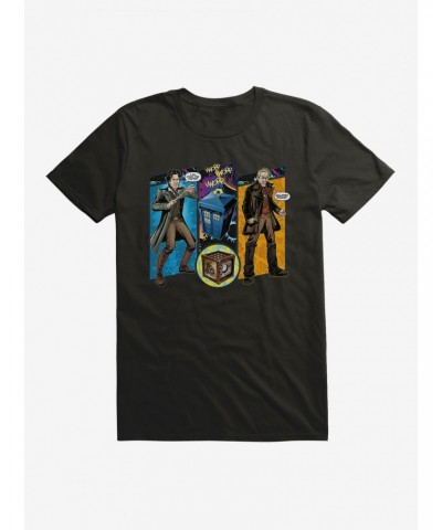 Doctor Who The Eighth Doctor Comic Scene T-Shirt $7.17 T-Shirts