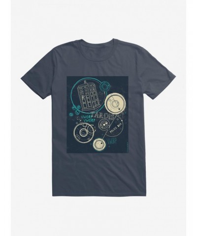 Doctor Who TARDIS Use The Stabilizers T-Shirt $11.47 T-Shirts