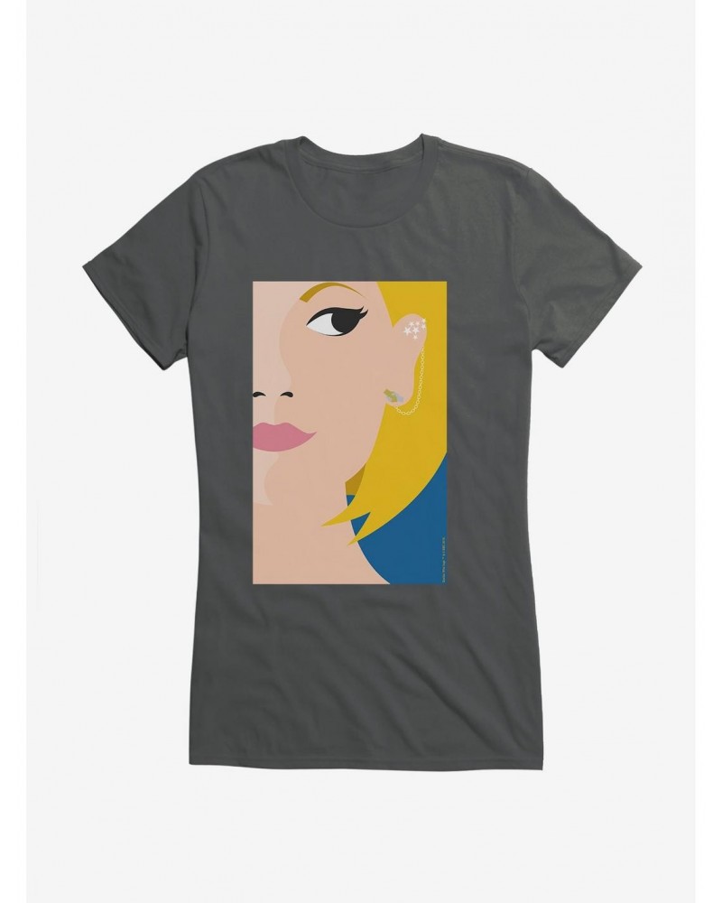 Doctor Who Thirteenth Doctor Illustration Starry Eyes Girls T-Shirt $10.71 T-Shirts