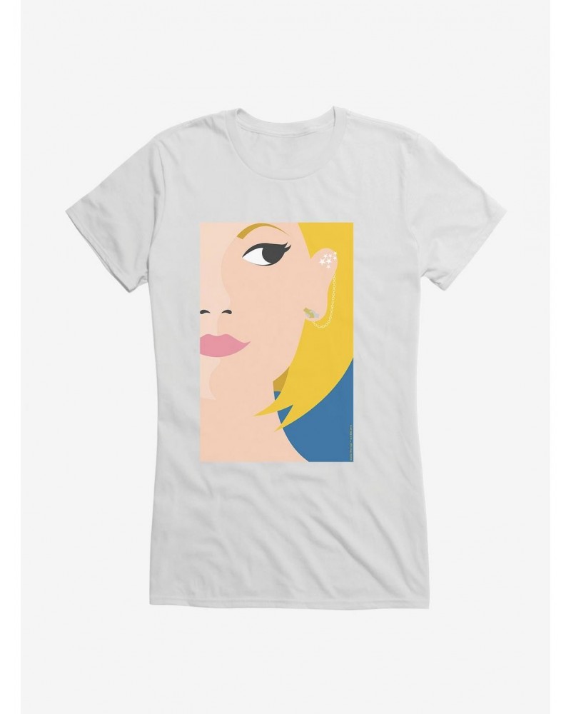 Doctor Who Thirteenth Doctor Illustration Starry Eyes Girls T-Shirt $10.71 T-Shirts