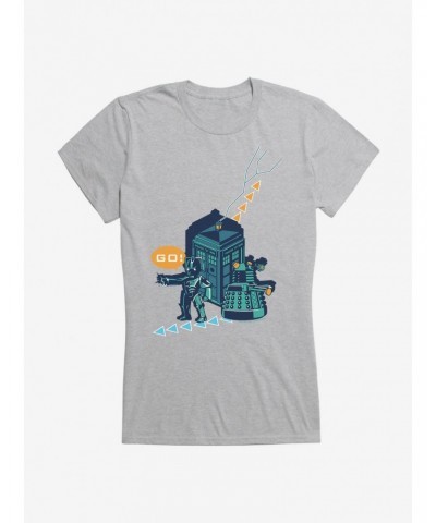 Doctor Who TARDIS Enemy Territory Girls T-Shirt $11.95 T-Shirts