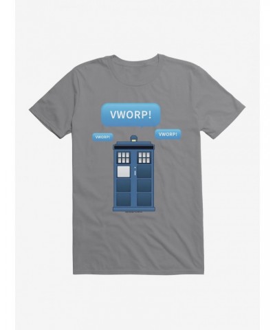 Doctor Who Tardis Emoji Text T-Shirt $9.80 T-Shirts