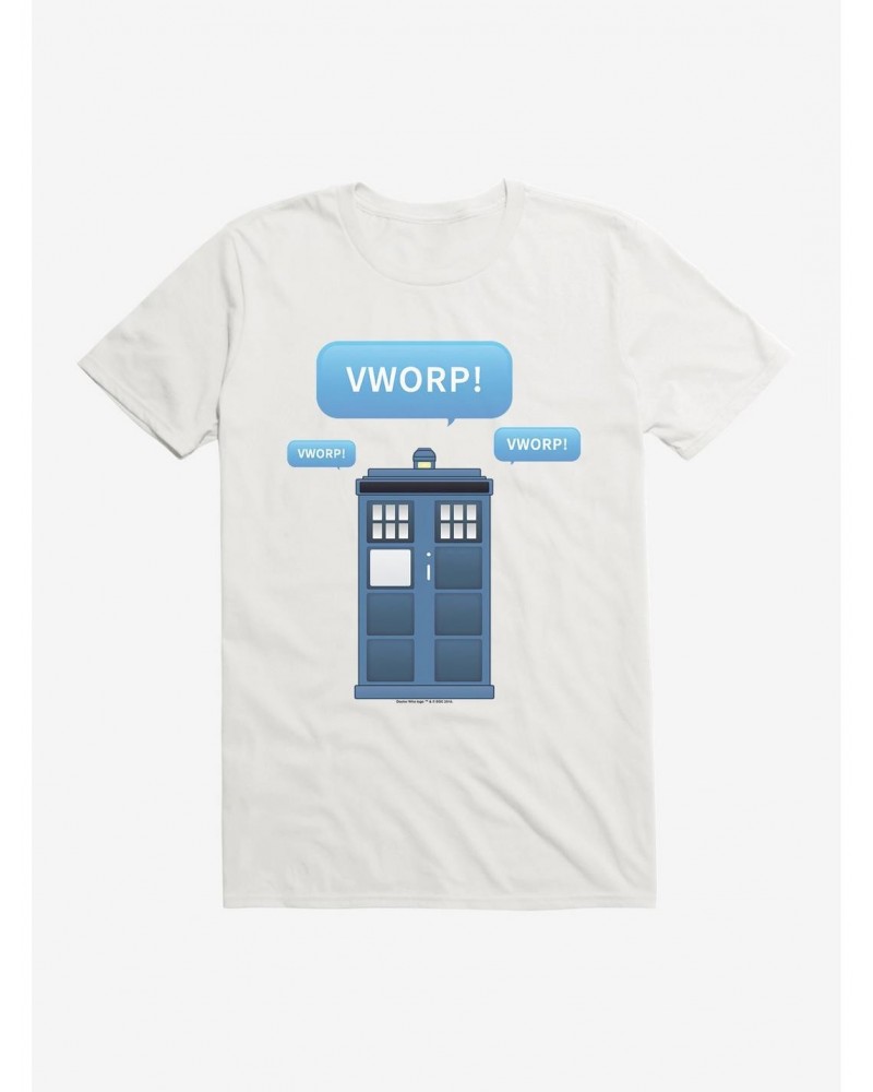 Doctor Who Tardis Emoji Text T-Shirt $9.80 T-Shirts