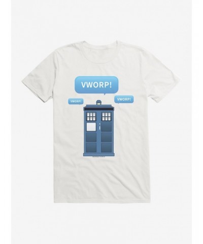 Doctor Who Tardis Emoji Text T-Shirt $9.80 T-Shirts