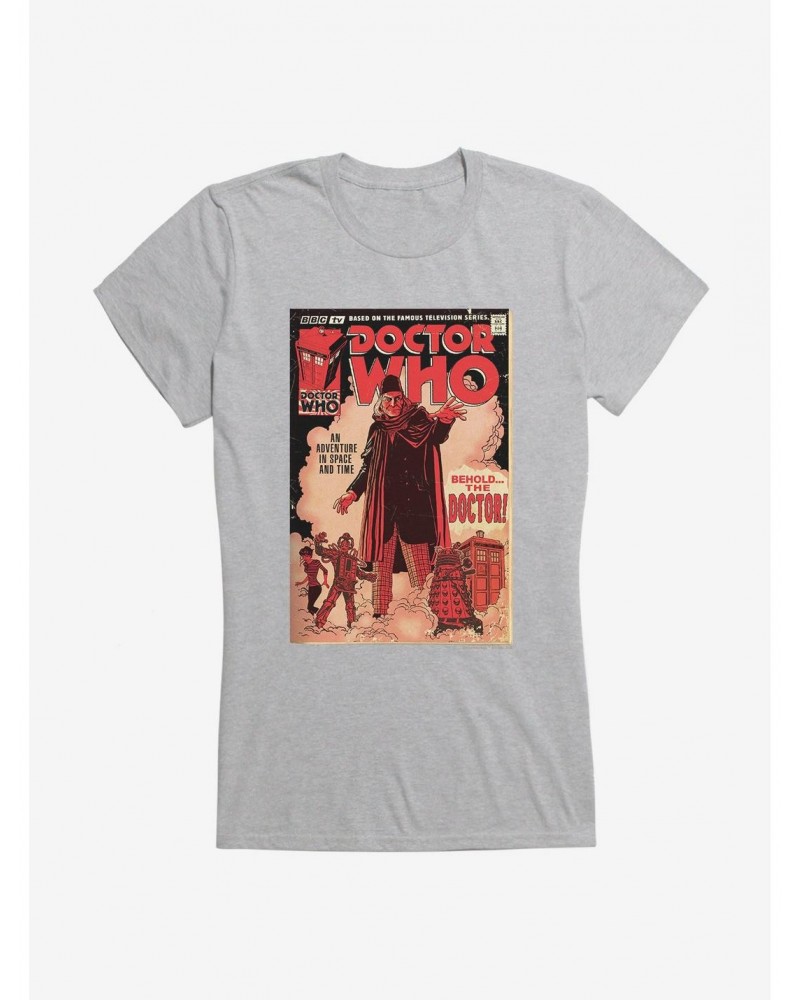 Doctor Who First Doctor Adventure Comic Girls T-Shirt $11.21 T-Shirts