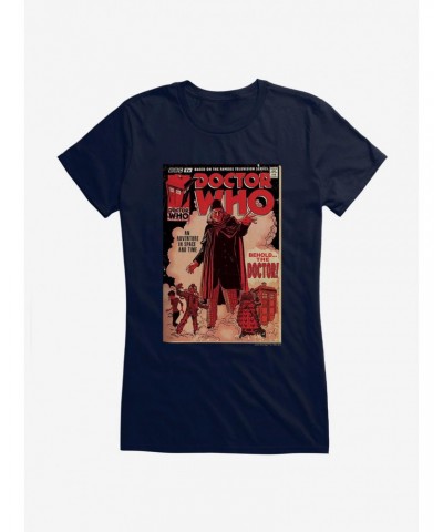 Doctor Who First Doctor Adventure Comic Girls T-Shirt $11.21 T-Shirts