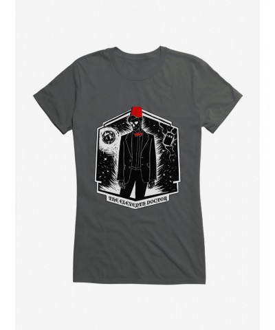 Doctor Who Eleventh Doctor Fezzes Are Cool Girls T-Shirt $9.96 T-Shirts