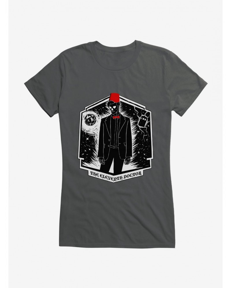 Doctor Who Eleventh Doctor Fezzes Are Cool Girls T-Shirt $9.96 T-Shirts