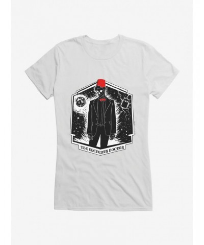 Doctor Who Eleventh Doctor Fezzes Are Cool Girls T-Shirt $9.96 T-Shirts