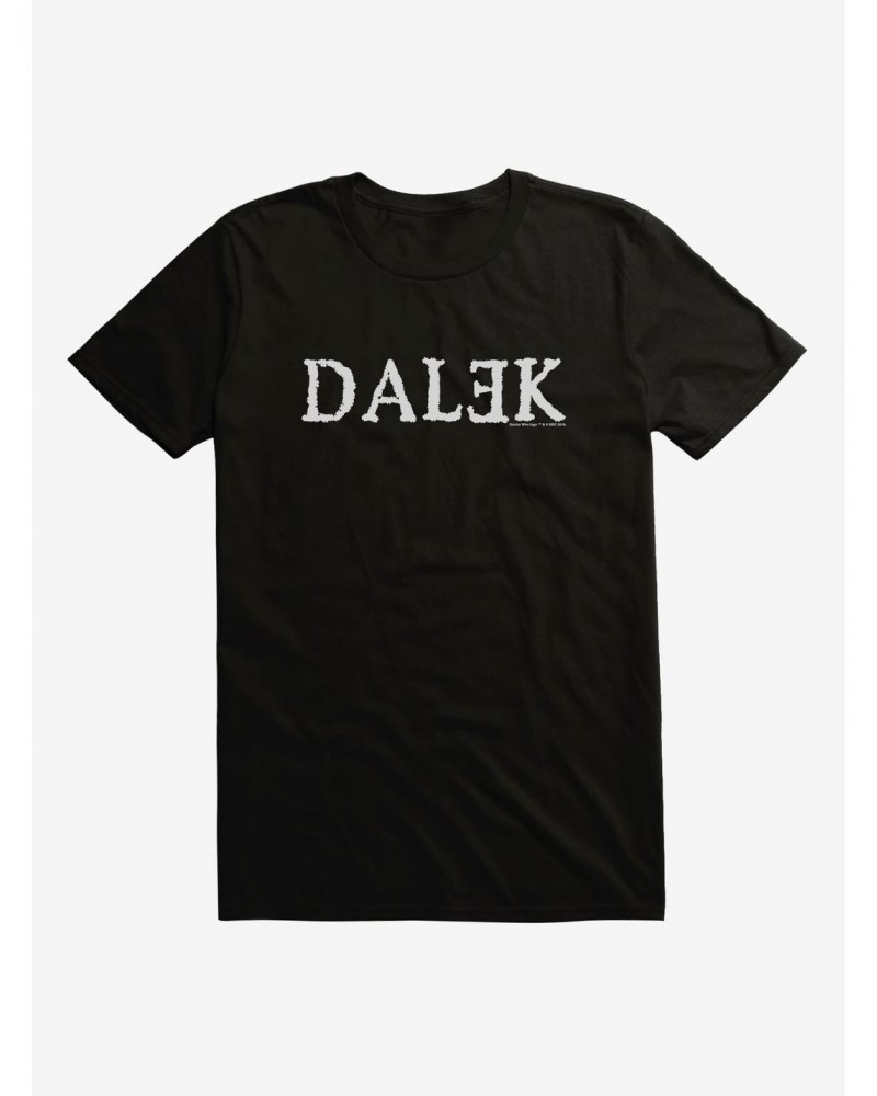 Doctor Who Dalek Mirror E T-Shirt $8.60 T-Shirts