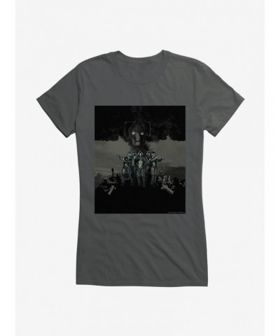 Doctor Who Cybermen Girls T-Shirt $7.72 T-Shirts