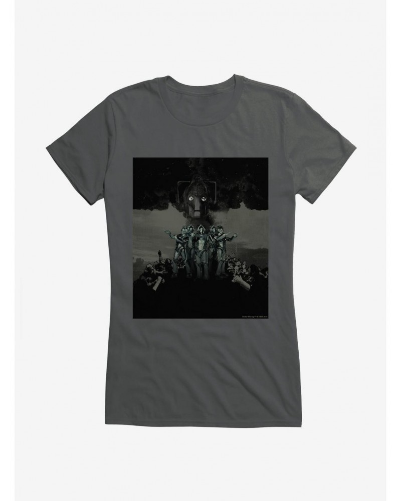 Doctor Who Cybermen Girls T-Shirt $7.72 T-Shirts