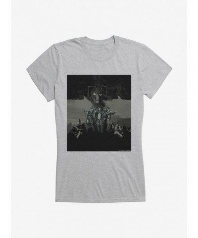 Doctor Who Cybermen Girls T-Shirt $7.72 T-Shirts