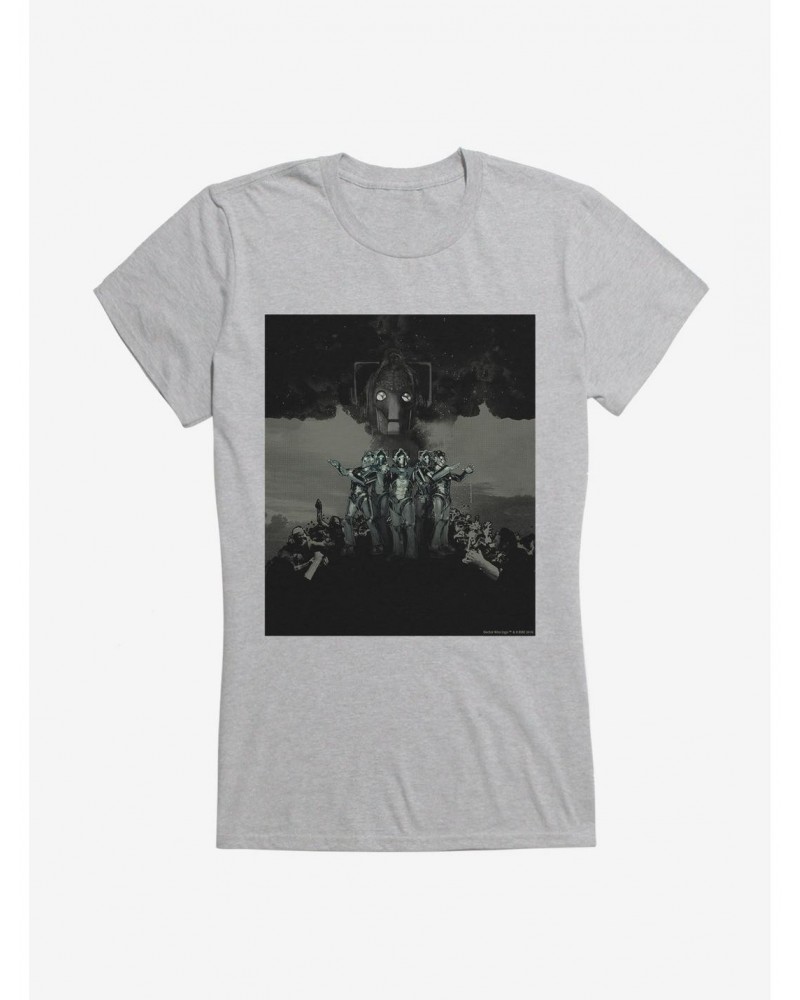 Doctor Who Cybermen Girls T-Shirt $7.72 T-Shirts