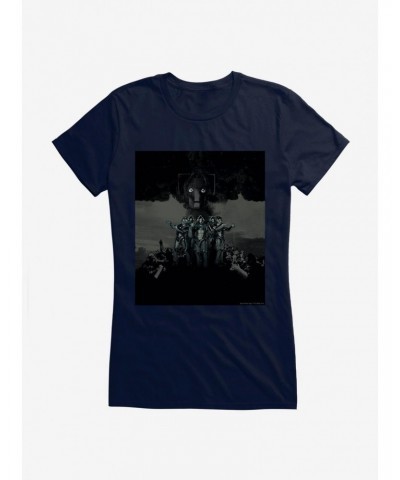 Doctor Who Cybermen Girls T-Shirt $7.72 T-Shirts