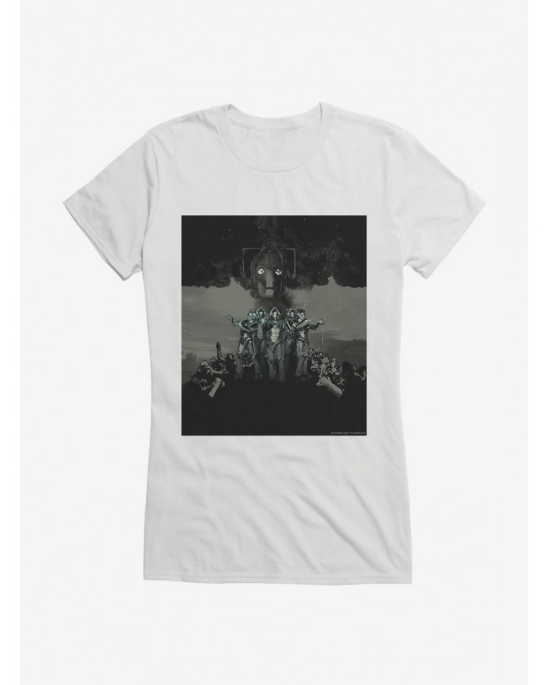 Doctor Who Cybermen Girls T-Shirt $7.72 T-Shirts