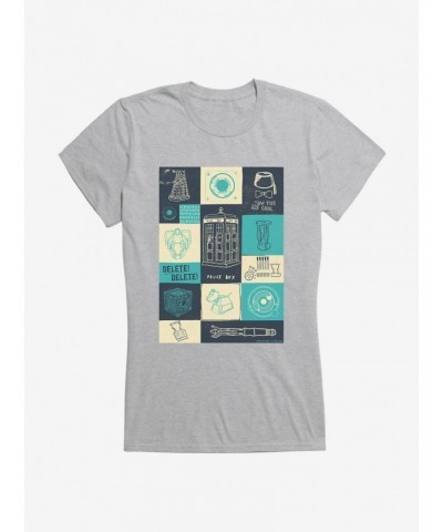 Doctor Who TARDIS Icon Box Up Girls T-Shirt $8.47 T-Shirts