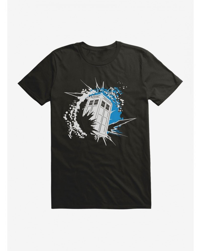 Doctor Who TARDIS Explosion T-Shirt $7.17 T-Shirts