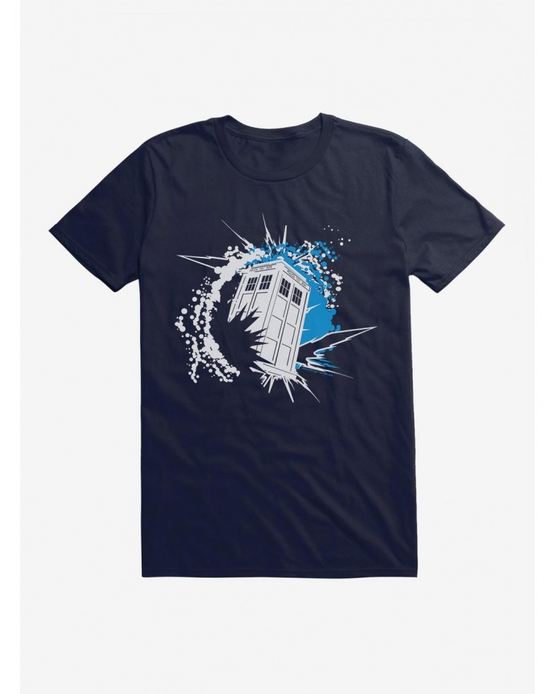 Doctor Who TARDIS Explosion T-Shirt $7.17 T-Shirts