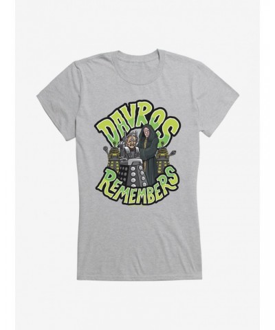 Doctor Who Davros Remembers Girls T-Shirt $11.45 T-Shirts